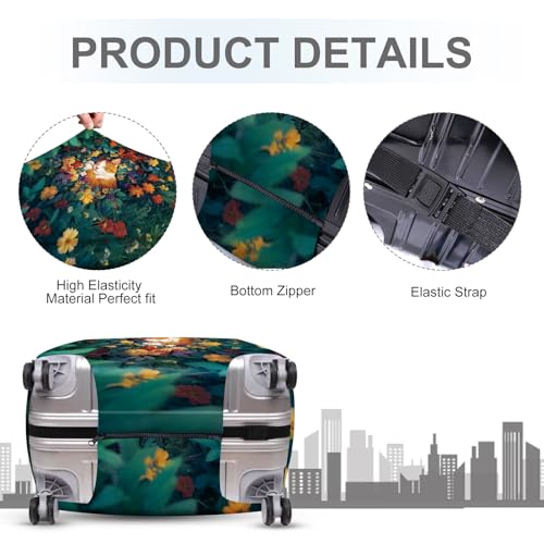 Dreamy Cat Luggage Cover (#33 / M(fits 24-26Inch suitcase))