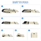 120L Laundry Bag Backpack (120L / Beige)
