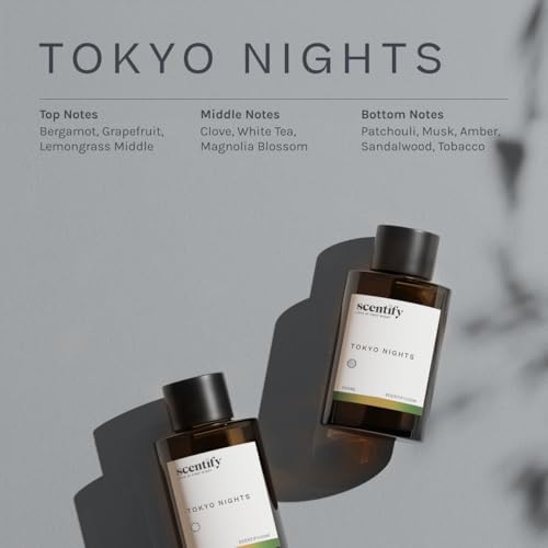 Tokyo Nights Aroma Oil Refill for Diffusers (3.38 Fl Oz (Pack of 1))