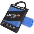 Microfiber Travel Towel (Blue / 72"×40" Single)
