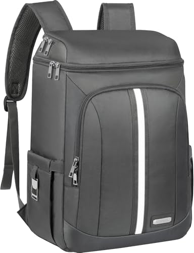 Cooler Backpack for Women Men (Grey)