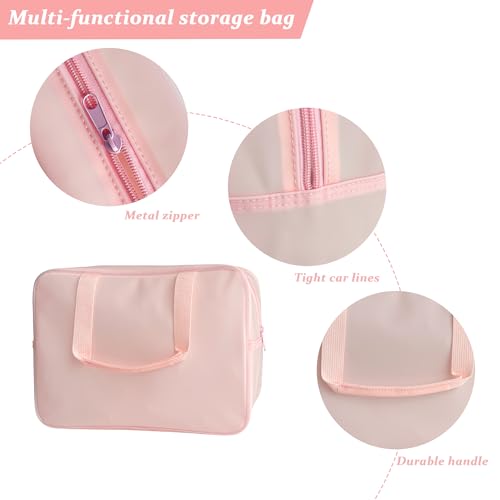 Travel Clear TPU Bag (Pale pink)