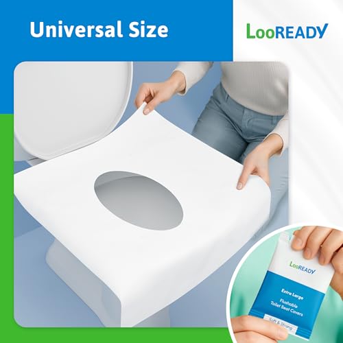 Toilet Seat Covers Disposable Flushable (30 pack)