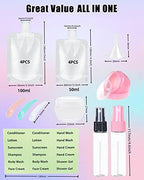 17 Pack Travel Pouches for Toiletries (C-17pcs)