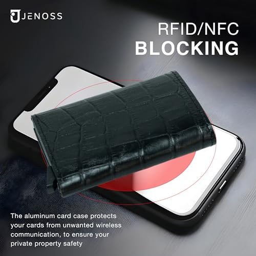 Jenoss Smart Wallet For Men (Manda Black)
