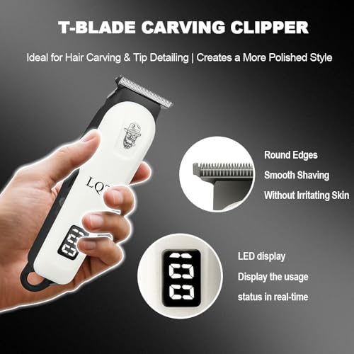 Hair Clippers for Men (White)