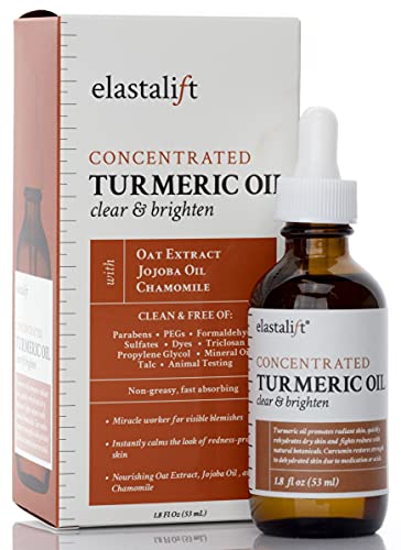 Turmeric Oil Facial Skin Care Serum For Face. Antioxidant Moisturizer Skincare Serum Formula W (1.8 Fl Oz (Pack of 1) / Turmeric Face Oil)