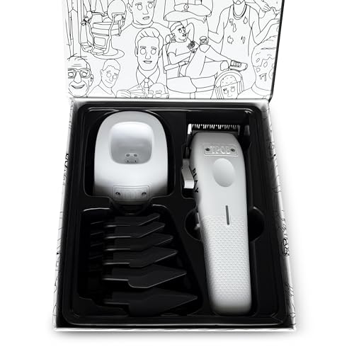 Mini Play Professional Hair Clippers Without Charge Stand (White)