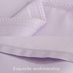 Toddler Pillows with Pillowcases Set (Light Purple (Cotton) / 13x18 Inch (Pack of 2))