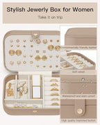 Travel Jewelry Case (Toffee / Medium (4.6"*2.2"*6.3"))