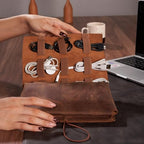 Cable Organizer Bag (Brown / Large)