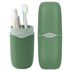 Detachable Travel Toothbrush Holder (Green)