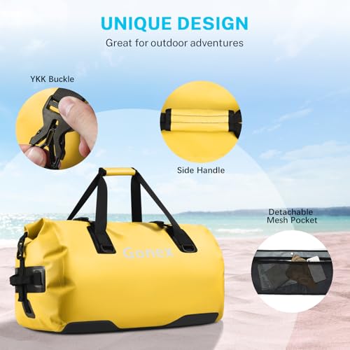 Waterproof Duffel Bag (Yellow / 60L)
