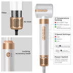 Blow Dryer Brush 7 in ONE (White Gold)