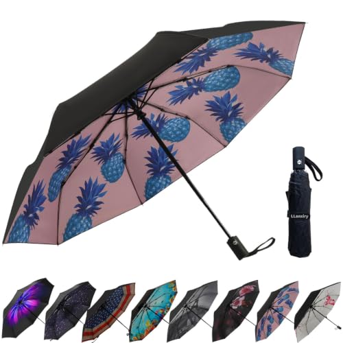 Compact Travel Umbrella (Pineapple (Auto))