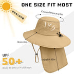 Sun Hats for Men Women (Khakisleeves)