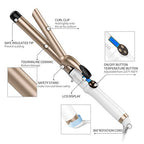 1 Inch Curling Iron Extra Long Barrel for Long Hair (1 inch)
