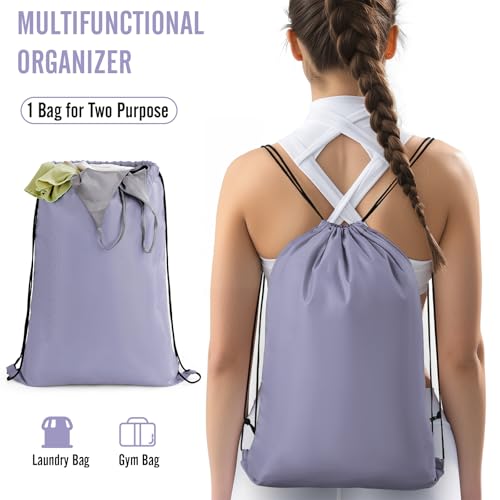 8 Set Packing Cubes for Travel Essentials (04 Purple Gray)