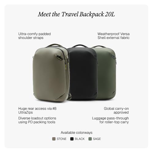Travel Backpack 20L (Sage / 20L)