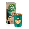 16 oz. Reusable Party Cups (BBQ Picnic Green / 12 Count)