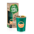 16 oz. Reusable Party Cups (BBQ Picnic Green / 12 Count)
