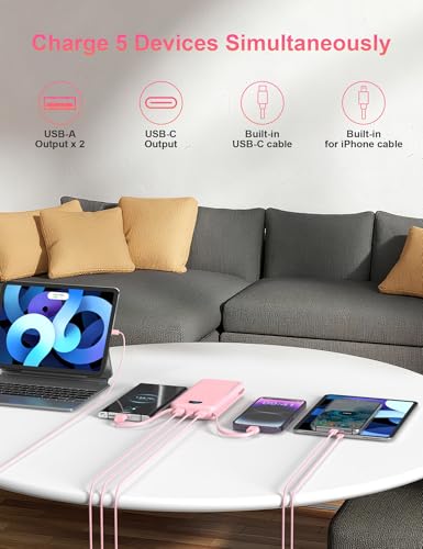 Portable Charger Power Bank 10000mAh PD20W w