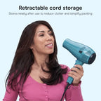 Travel Hair Dryer (Blue / 1 Count (Pack of 1))