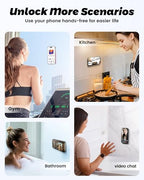 Magnetic Sticky Phone Suction Grip for MagSafe (Black)
