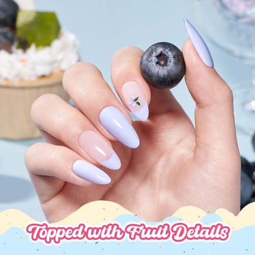 Beetles Blue Gel Nail Polish (D - Pastel Blue | Blueberry Smoothie)