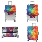 Thicker Travel Luggage Covers with Luggage Tag For Suitcase Tsa Approved (F2483 / L)
