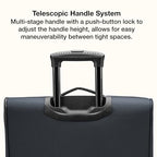 Anzio Softside Expandable Luggage with Spinner Wheels (Dark Grey / 3-Piece Set (22/26/30))