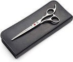 Purple Dragon 5"/5.5"/6"/6.5"/7"/7.5"/8"/9"/10" Sharp Edge Hair Cutting Shears Pet/Puppy/Cat Grooming Scissors with Bag - Perfect for Barber or Dog Groomer