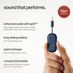 AirFly Pro 2 Bluetooth Adapter (Coastal Blue / AirFly Pro 2)