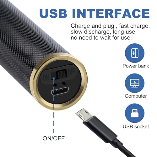 Professional Hair Trimmer for Men (Black)