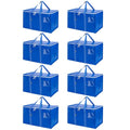 8 Pack Oversized Moving Bags with Reinforced Handles (Royal Blue / 8-Pack)