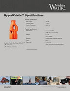The Original Worlds Loudest Whistle up to 142db Loud, Very Long Range, - Image 2