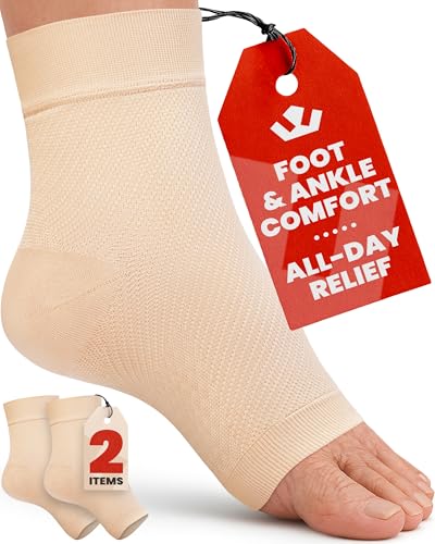 Ankle Compression Sleeve (Beige / 5XL)