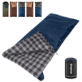 Sleeping Bag for Adults (NAVY / Right Zip)
