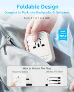Universal Travel Adapter (GaN65W / White)
