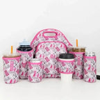 LunchTote Zippered Bag Insulated Neoprene Caddy (She Doesn't Even Ghost Here / Large 4.5 Quart Lunch Tote)