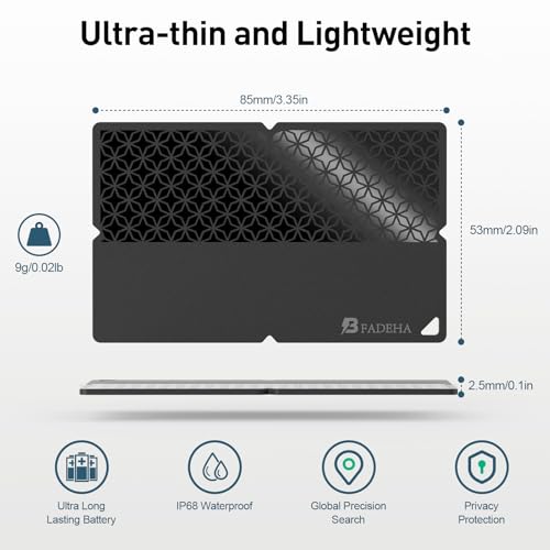 2026 Apple MFi Certified Wallet Tracker Smart Card for Find My