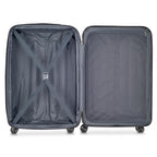 Helium Aero Hardside Expandable Luggage with Spinner Wheels (Brick Red / Checked-Medium 24 Inch)