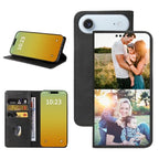 Custom Wallet Phone Case for iPhone Air (iPhone Air / Black-B)