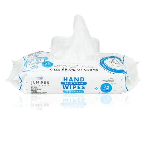 1 Pack Hand Sanitizing Wipes (72 Count (Pack of 1))