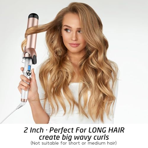 2 Inch Curling Iron Large Long Barrel (2 inches)