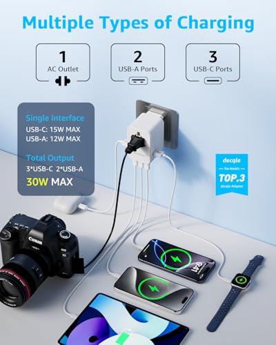 Universal Travel Adapter (JY313-30W / White)