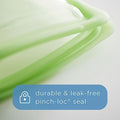 Premium Reusable Silicone Food Storage Bowl (Clear / 6-Cup)