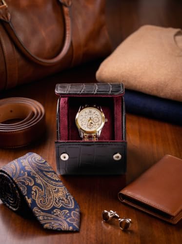 Single Watch Travel Case (Black / 1 Slot)