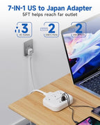 US to Japan Adapter (Type A-Japan China)