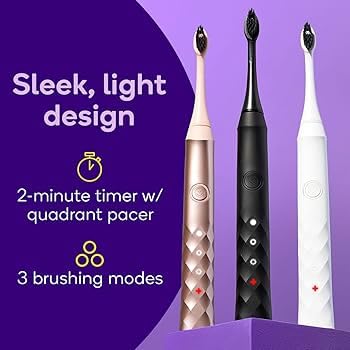 Original Sonic Electric Toothbrush for Adults (White)